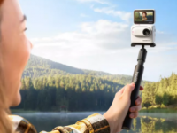 微型Insta360Go3磁性运动相机有一个非常酷的派对技巧