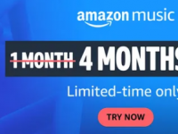 今年PrimeDay免费获得4个月的无损流媒体服务