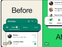 WhatsApp推出新的底部导航栏以方便使用