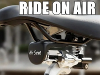  AirSeat是世界上第一款适用于任何自行车的全浮动鞍座悬挂系统