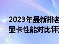 2023年最新排名：最顶尖的十款GTX 1080显卡性能对比评测
