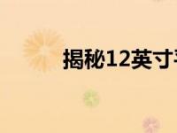 揭秘12英寸平板电脑的长宽尺寸