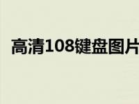 高清108键盘图片大全：细致呈现每个键位