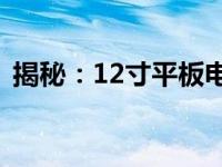 揭秘：12寸平板电脑的真实尺寸与图片展示