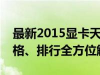最新2015显卡天梯图排行榜揭秘：性能、价格、排行全方位解读