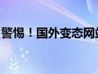 警惕！国外变态网站：网络暗角的危险与防范