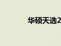 华硕天选2显卡驱动型号详解